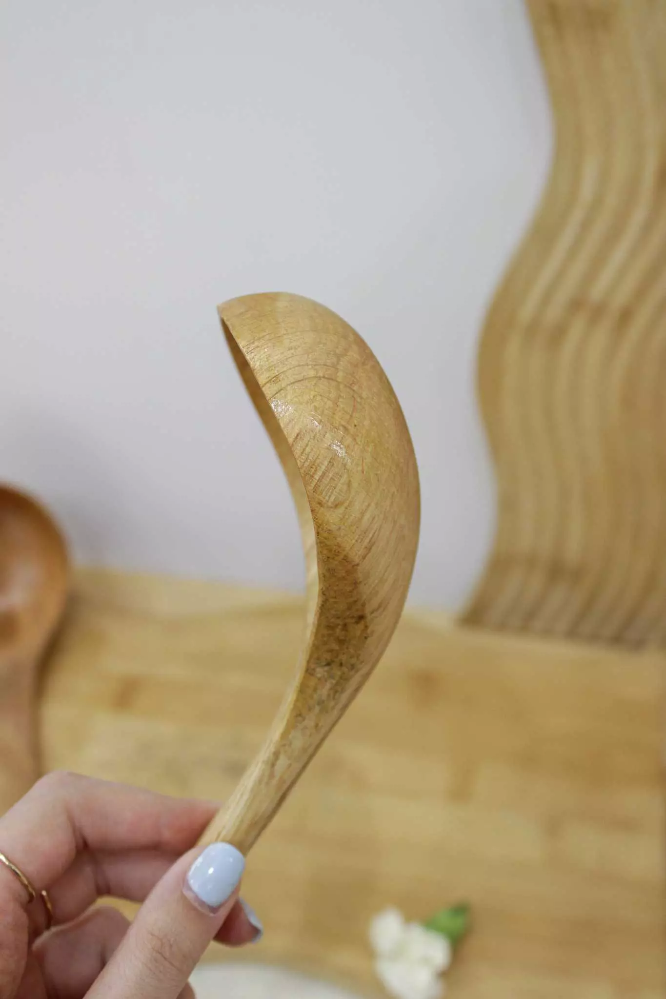 ملاقه چوبی